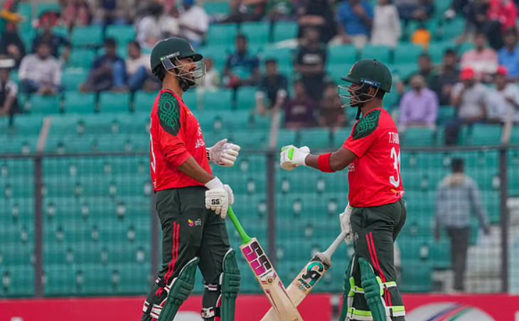 Bangladesh's record 206 sixes in a year, who hit how many?